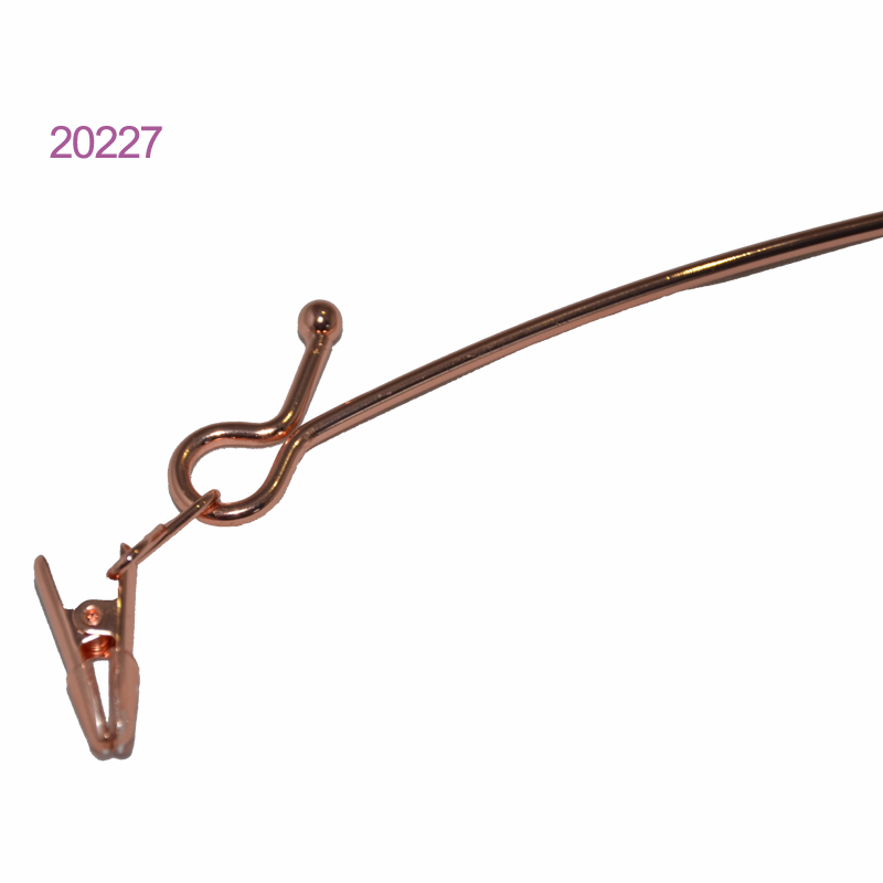 Full Metal Luxury Lingerie Metal Clips Hangers Underwear Hanger