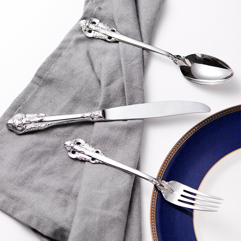 Stainless Steel Cutlery Set Palace Series High-End Hotel Cutlery Set