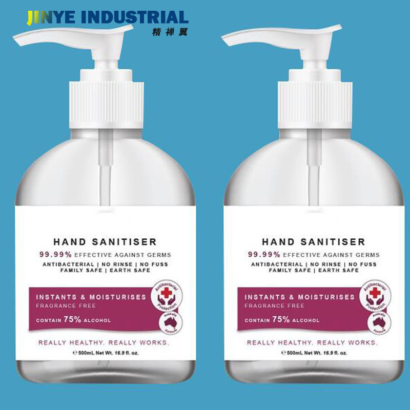 Anti-Bacterial Hand Sanitiser Gel Alcohol Kills Bacteria