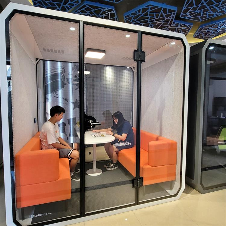 Mini House Phone Booth Soundproof Isolation Single Telephone Office Pod