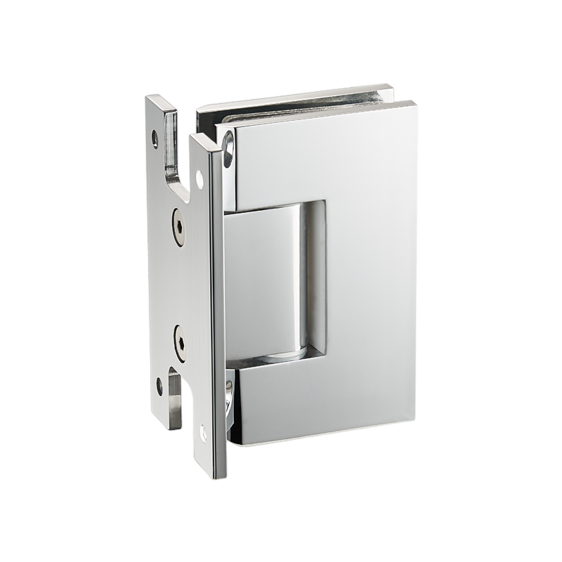 Bathroom 90° Stainless Steel Clamp Glass Shower Door Hinge
