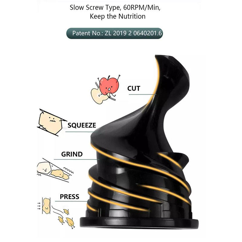 Sj-003 Orange Citrus Fruit Juicer Machine Commercial Electric Cold Press Extractor Machine Slow Juicer