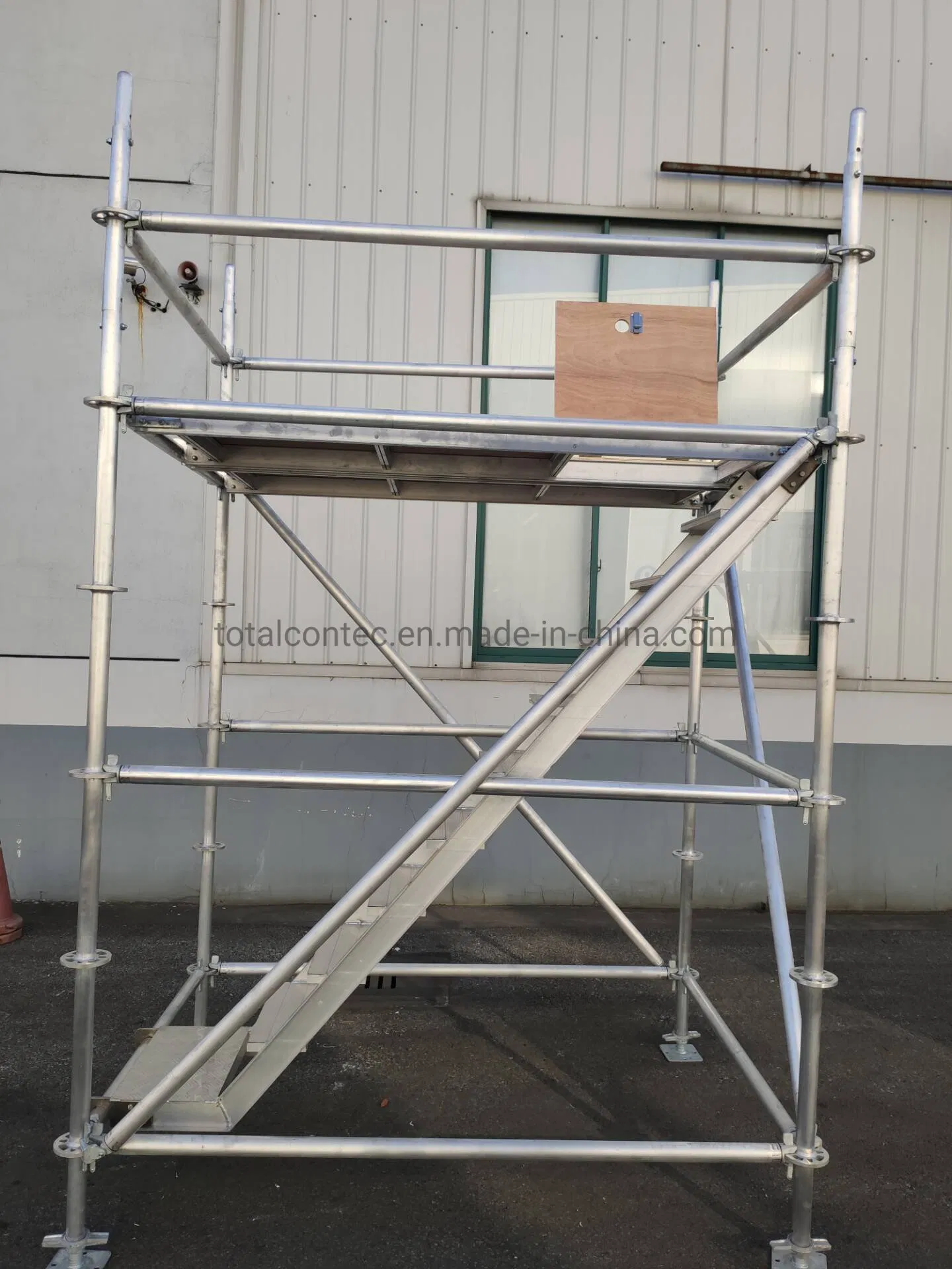 Aluminum Foldable Construction Frame Modular Mobile Layher Tower Scaffold Aluminium Ringlock Scaffolding System for Indoor and Outdoor Building Maintenance