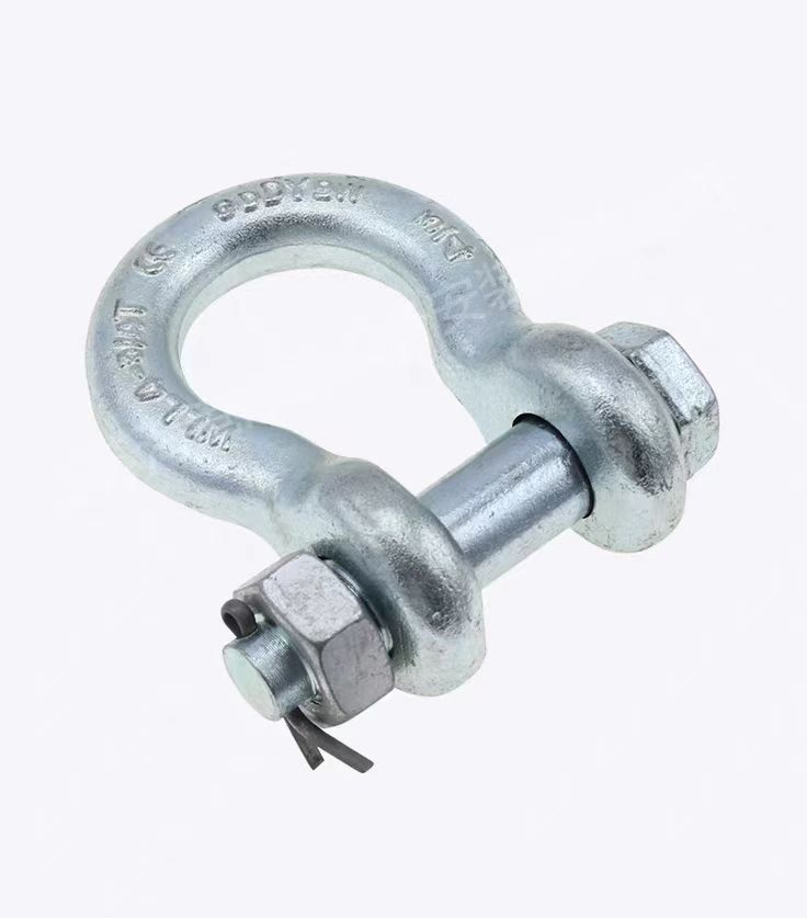 Shackle, High Quality Riggings Large D Type Galvanized BS3032 Large D Shackle M20 M28 16mm, ISO9001: CE