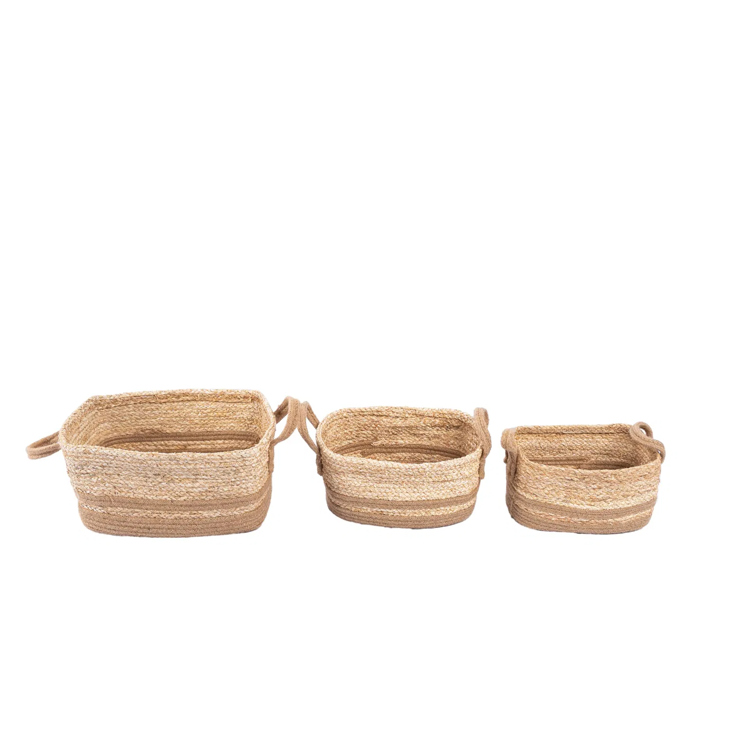 Wholesale Handmade Storage Woven Round Corn Skin Storage Baskets Round Shape Baskets
