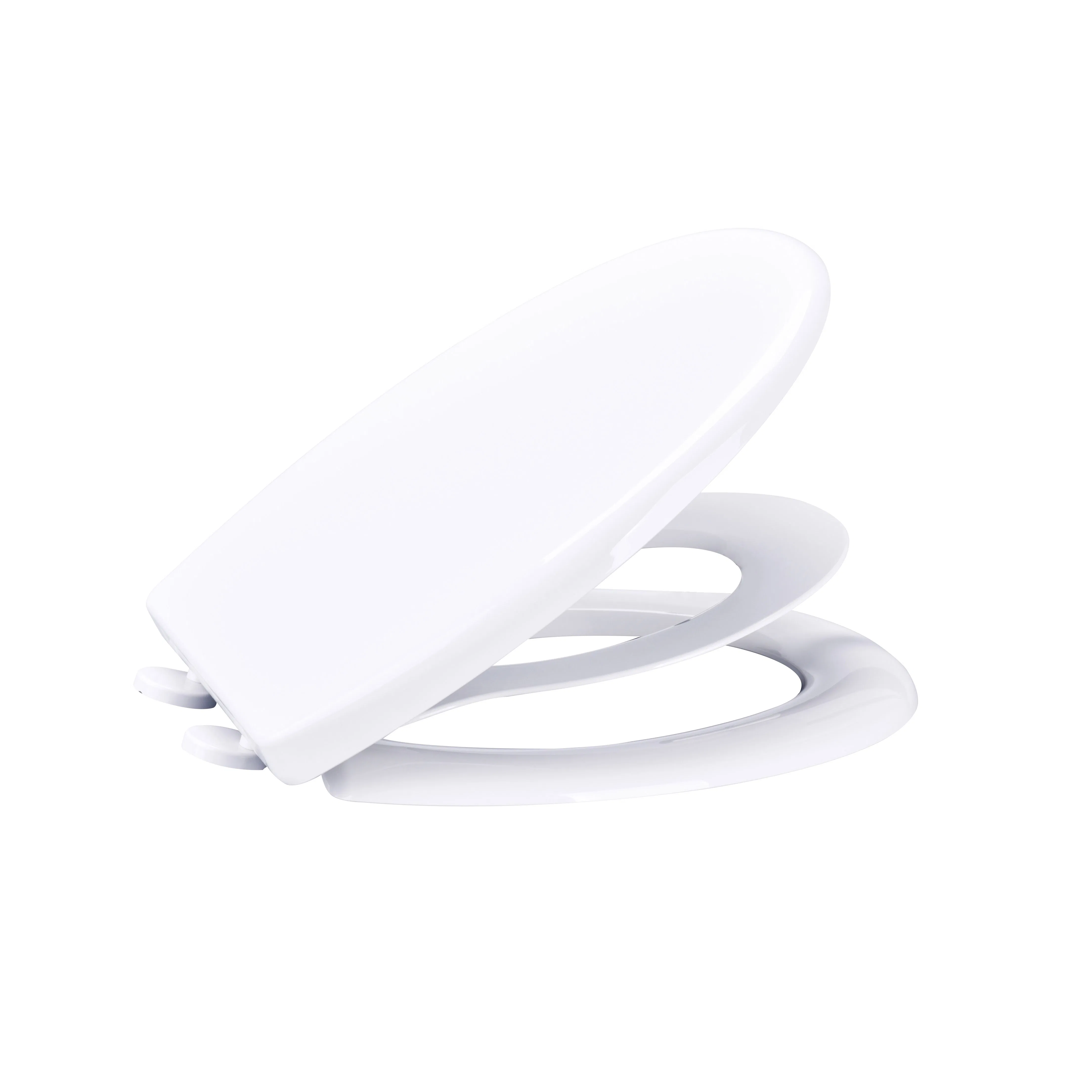 Plastic Oval Smooth Surface PP Toilet Seat Universal Soft Close Family Toilet Seat for Children