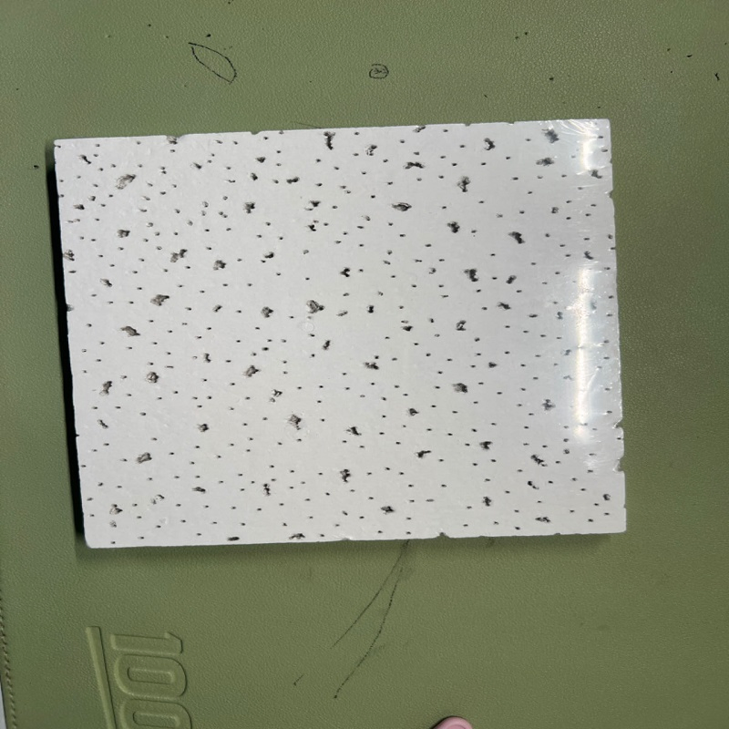 Acoustic Low Price Mineral Fibre False Ceiling Board 595*595*16mm