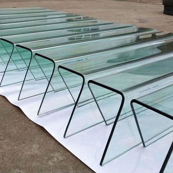 4-25mm Hot Bent Glass for Architecture/Furniture/Decorative