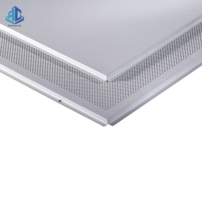 Perforated Aluminum Ceiling Panels 600X600 for Office, Hospital, Mall