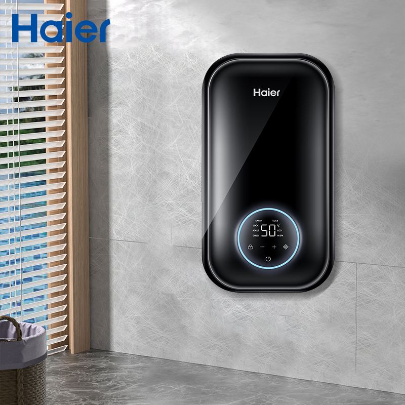High Efficient Heat Water Quickly Haier Good Price 3.5kw Tankless Electric Instant Hot Water Heater