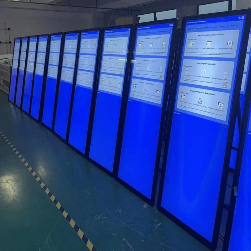 Factory Price 70" 75" 86"Digital Signage Interactive Kiosk Commercial LCD Screen Stand Advertising Touch Display