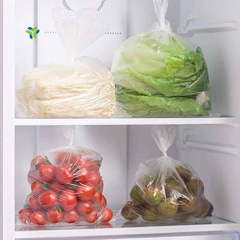 Versatile Clear Bags for Safe Fresh Food Packaging
