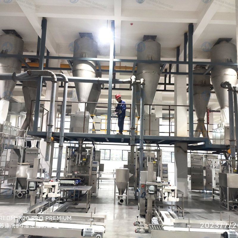 Hot Sale Complete Washing Powder Plant Equipment Detergent Powder Make Machine for Accurate, High-Speed Powder Production