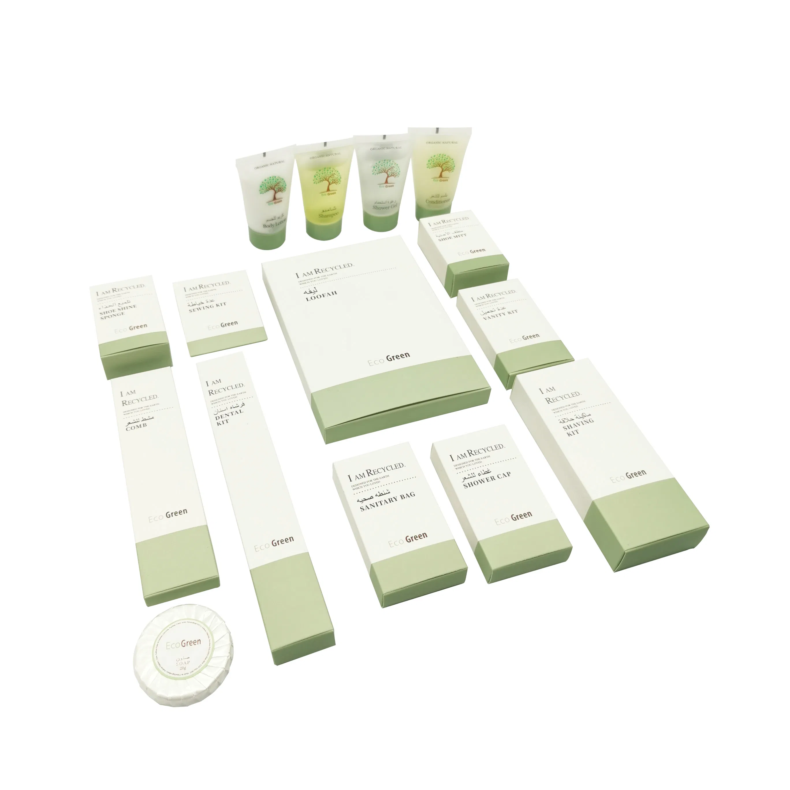 Custom 5 Star Hotel Supplies Disposable Toiletries Set Hotel Amenities Set