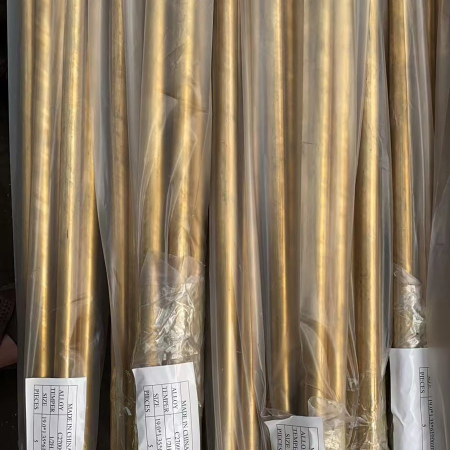 H62 C27200/C27000 Thin Walled Small Diameter Brass Capillary Tube/Pipe