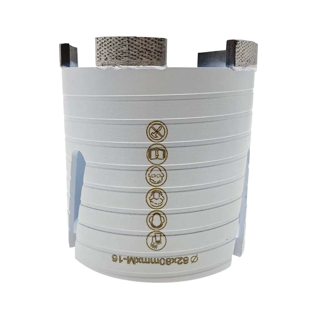 Алмазная коронка 82 мм для быстрой резки кирпича