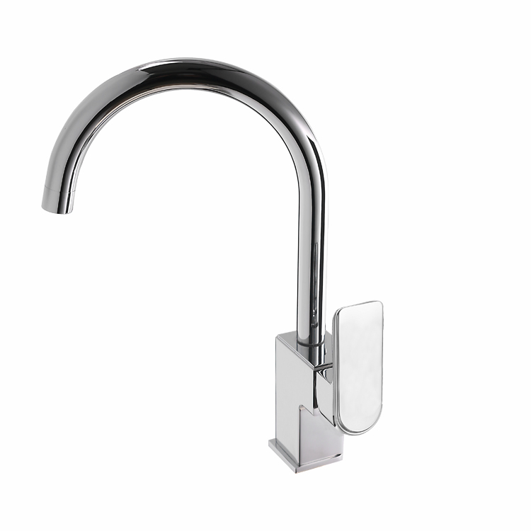 Kitchen Tap Chrome Plated Sanitary Bathroom Mixer