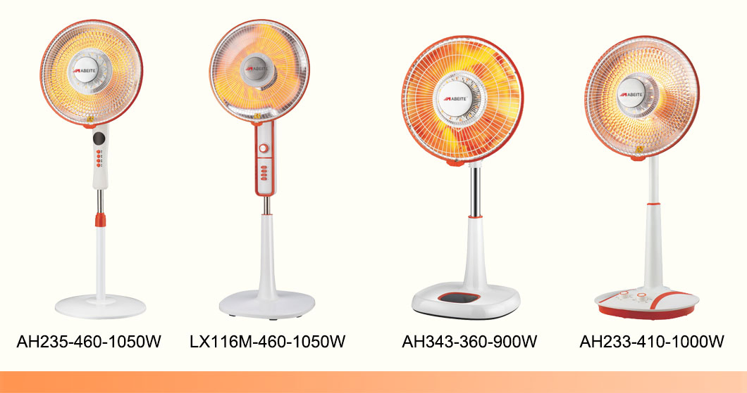 Household Electric Infrared Radiant Parabolic Samll Table Sun Heater