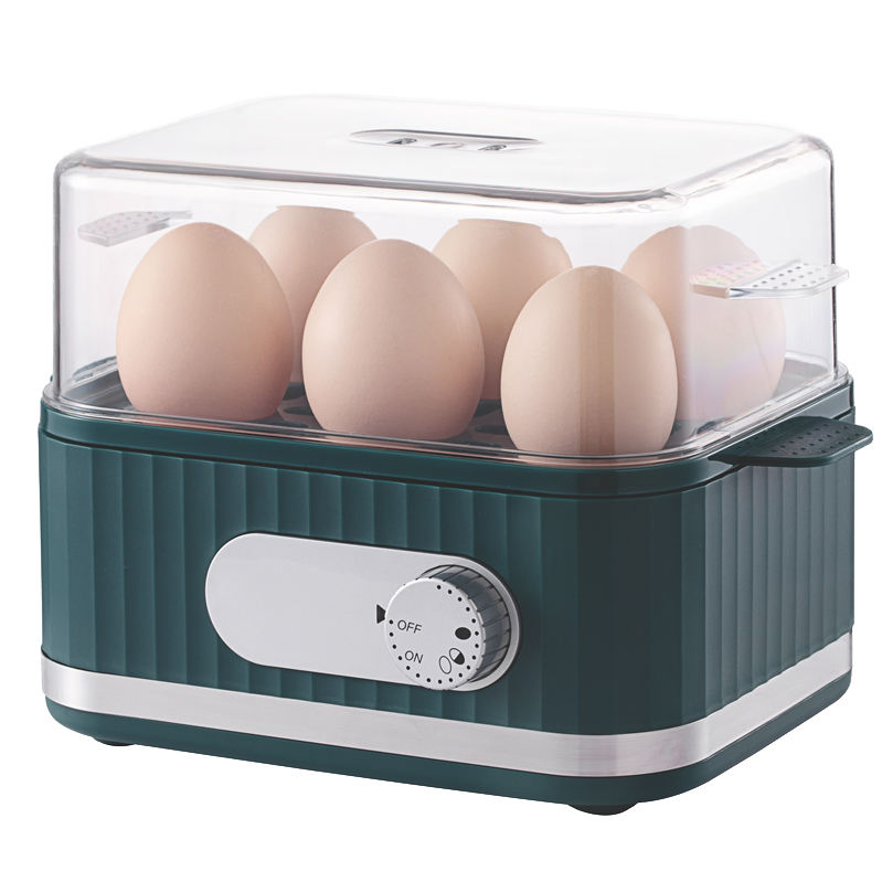 Premium Electric Egg Cooker for 6 Eggs with Auto Shut-off