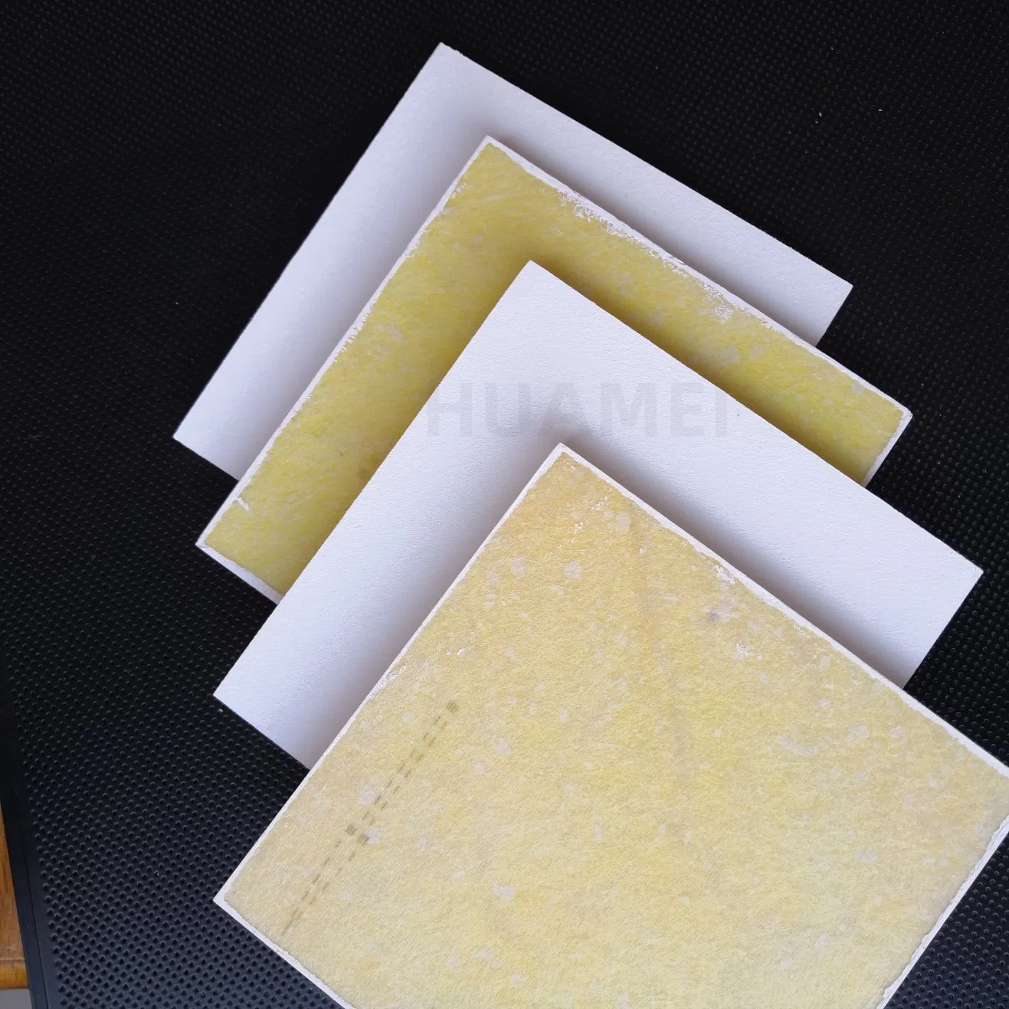 Easy Installation Fiber Glass Acoustic Ceiling Tiles Decorative Materials