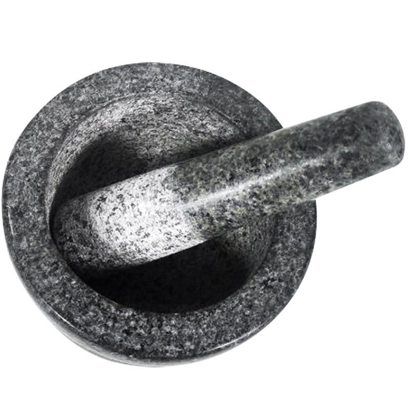 Stone Mortar and Pestle 13X10.5cm 5"X4" Supplier From China