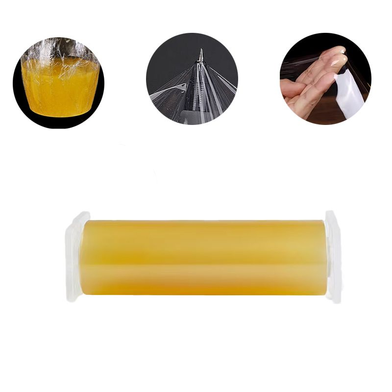 PVC Stretch Food Grade Shrink Wraping Cling Film for Juice Wine Packaging