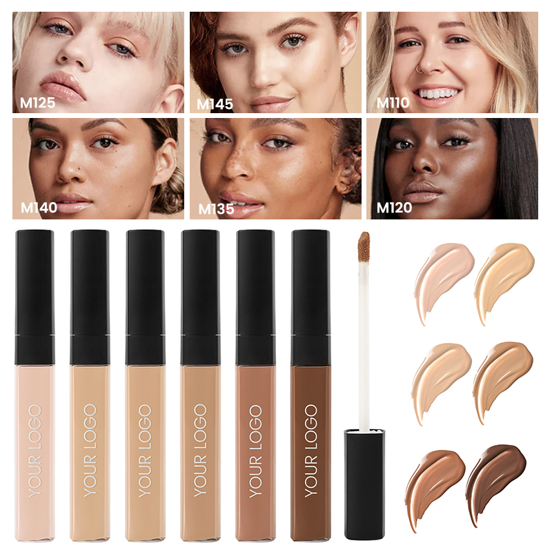 Factory Price New Arrival 6 Colors Vegan High Definition Liquid Concealer Makeup