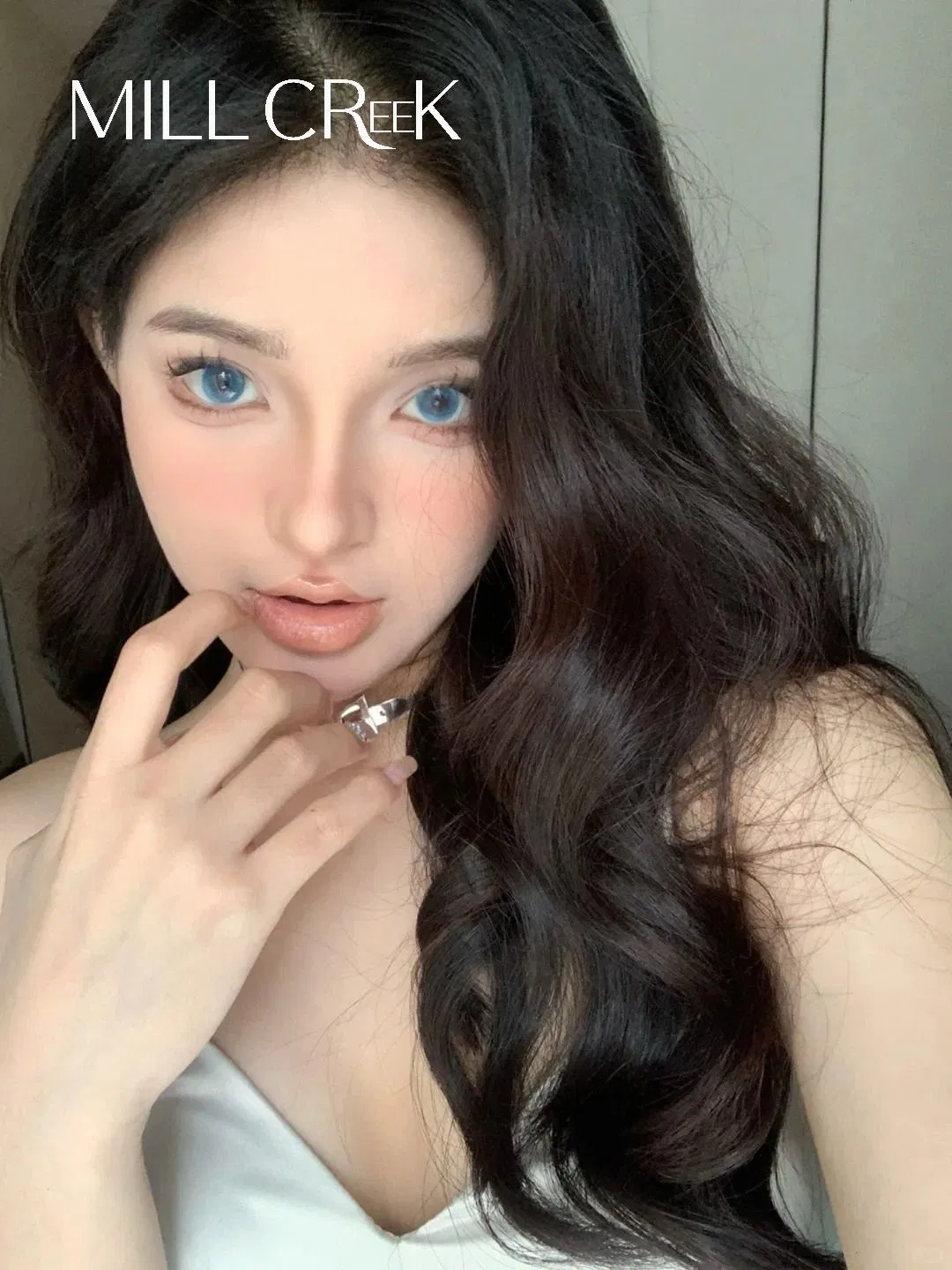 Mill Creek OEM Natural Color Contact Lenses Supplier Soft Natural Look Year Disposable Eye Cosmetic Contact Lens