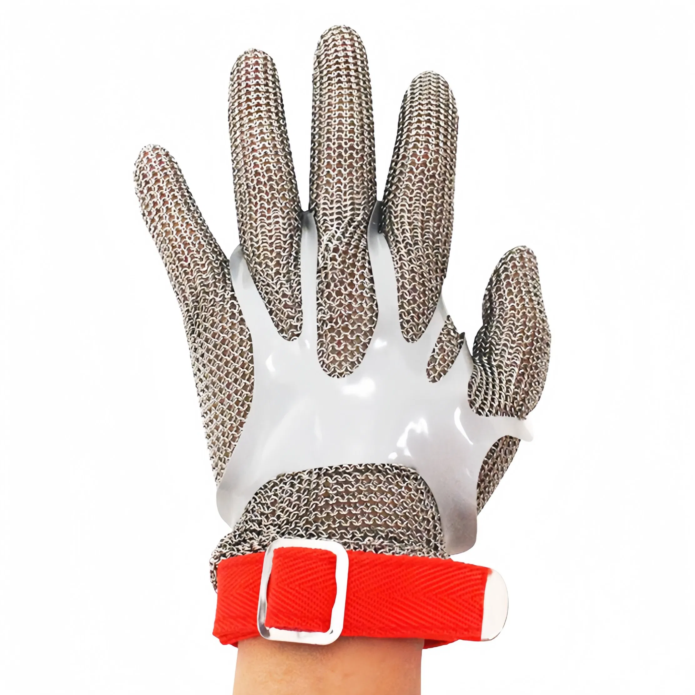 Level 9 Durable Stainless Steel Ring Cut Resistant Gloves for Butcher