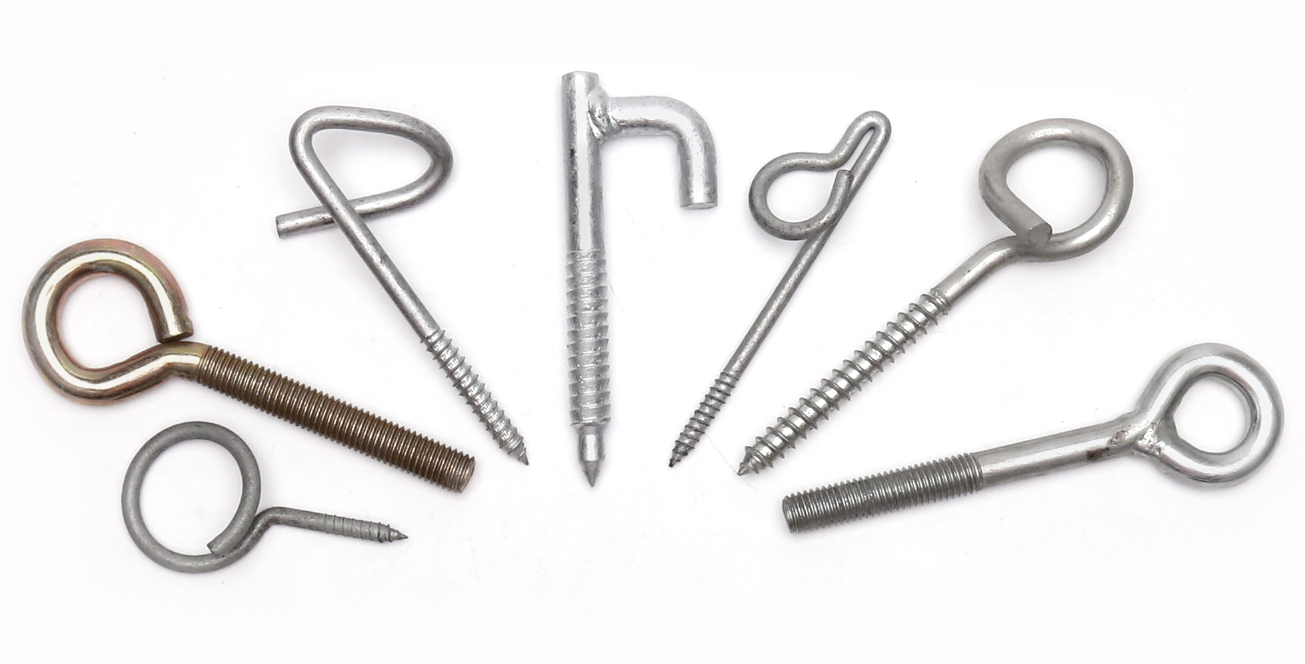 Cable Wire Attachment Overall Length Galvanized Steel Drive P House Hook