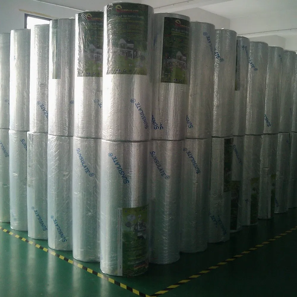 Heat Radiator Shield Bubble Aluminum Foil Insulation Roofing Insulation Material Wrap Bubble
