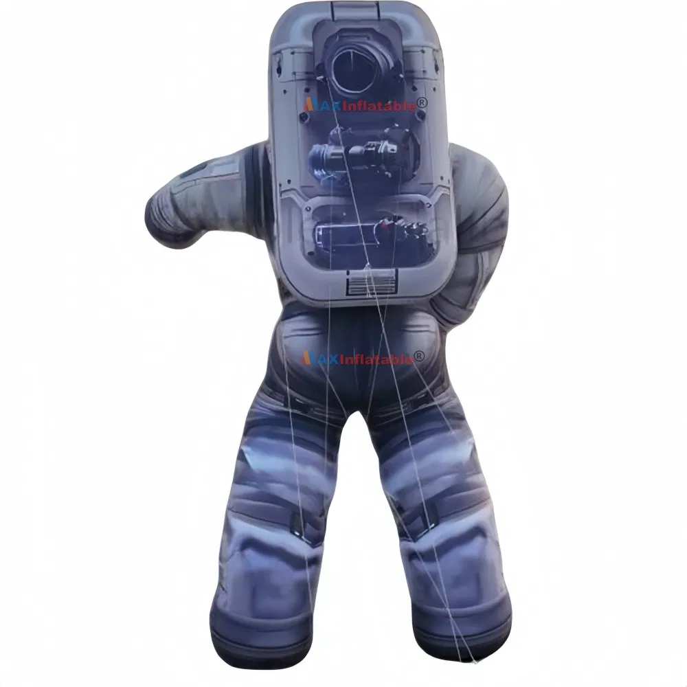 Inflatable Astronaut Spaceman Cartoon Character for Party Events with LED Blower