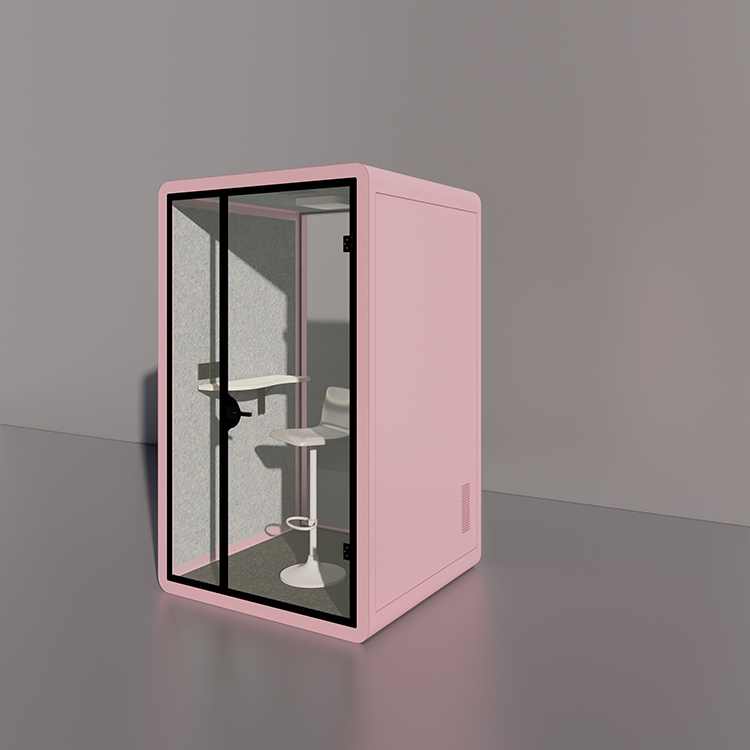 Acoustic Panel Soundproof Insulation Tempered Glass Phone Booth