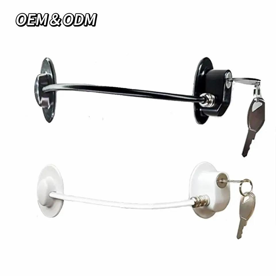 Quality Wholesale Zinc Alloy+ABS Refrigerator Fridge Lock Durable Magnetic Refrigerator Lock
