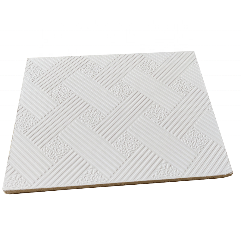 PVC Film Gypsum Boards Panels Ceilings for Ceiling Tiles T-Bar Accessories