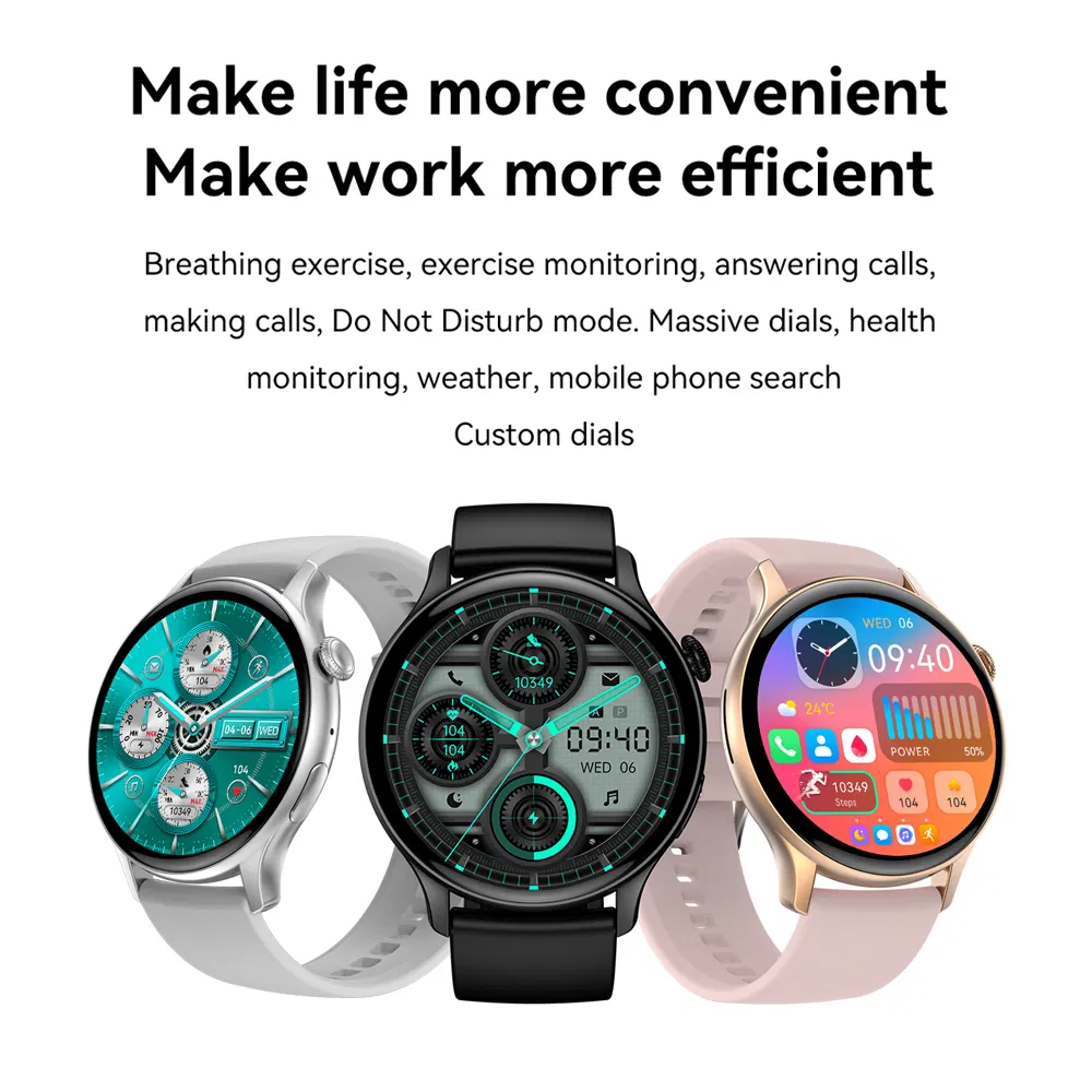 Stylish Smart Fitness Watch with Advanced Sports Tracking Features