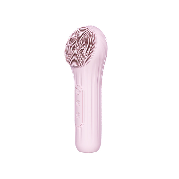 Deep Cleansing Rechargeable Silicone Face Scrubber Pore Purifying Electric Beauty Device Facial Cleansing Brush
