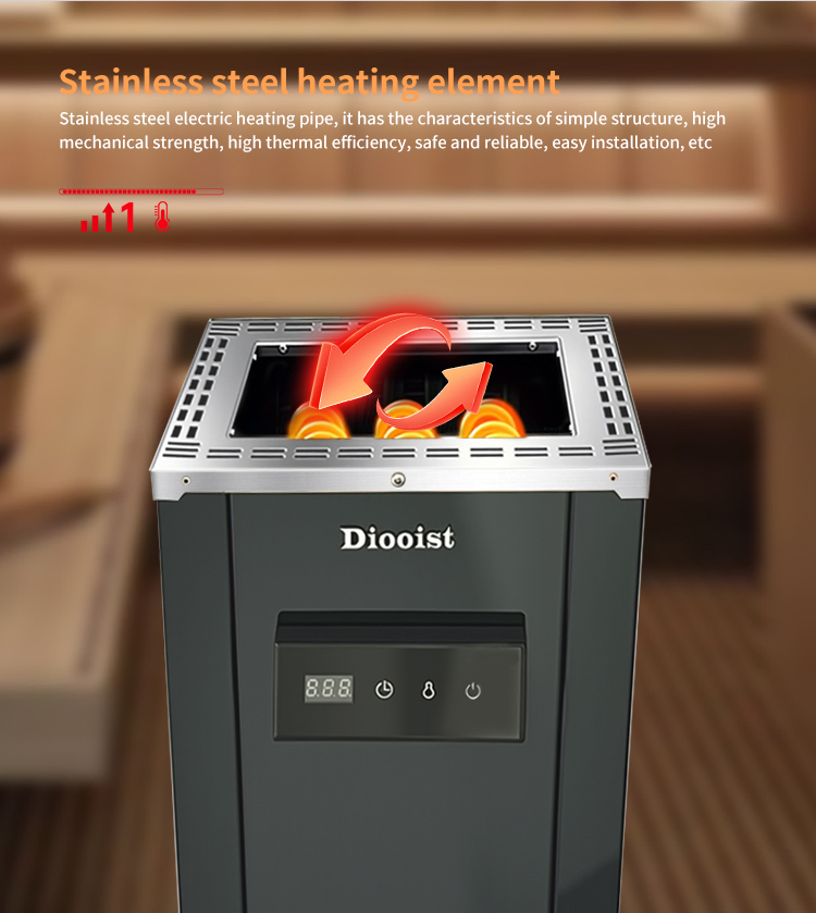 Обогреватель для сауны DL Digital Display с цифровым дисплеем