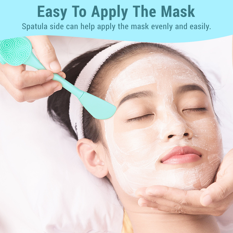 Силиконовая щетка для лица с логотипом