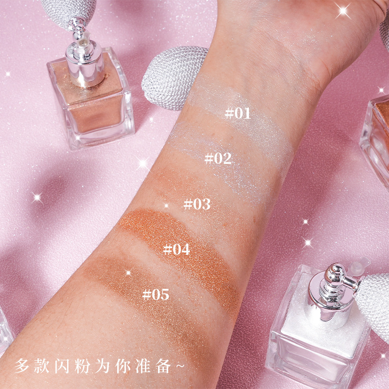 Wholesale Highlighter Loose Bronzer Powder Shimmer Women's Body Glitter Spray