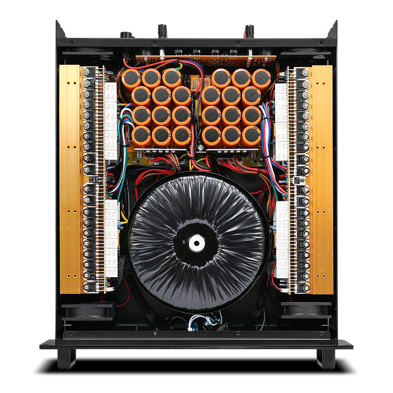 Powerful 4 X 1200-Watt H-Class Audio Amplifier System