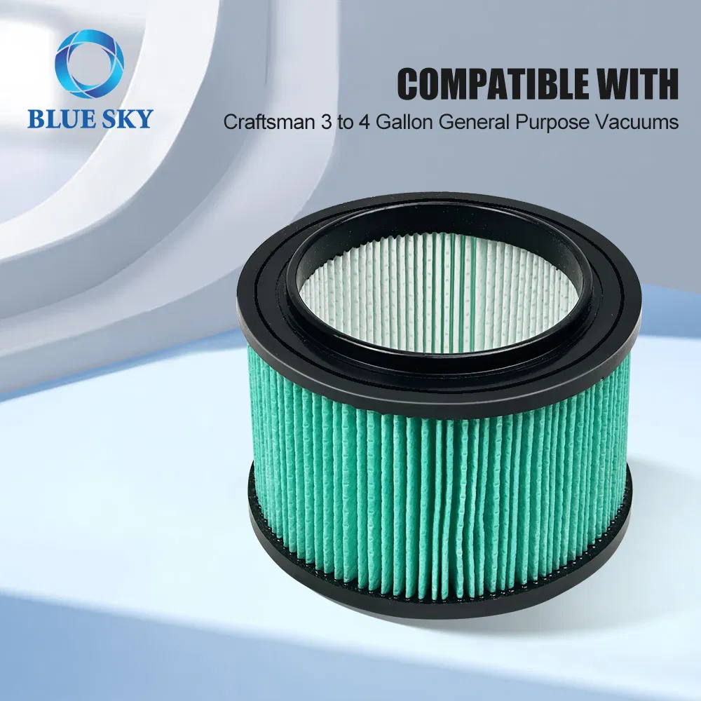 16950 HEPA Filter Compatible with Craftsmans 3 to 4-Gallon (Equivalent to 17810) Wet Dry Vacuum Cleaner Parts 9-16950