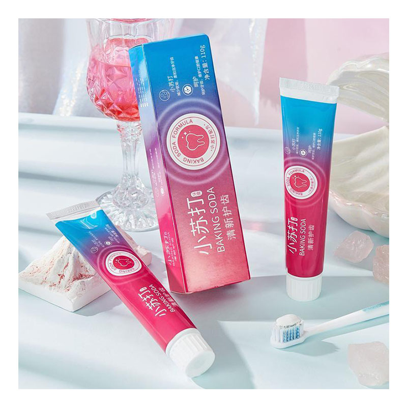 Premium Whitening Toothpaste with Baking Soda for Bright Smiles