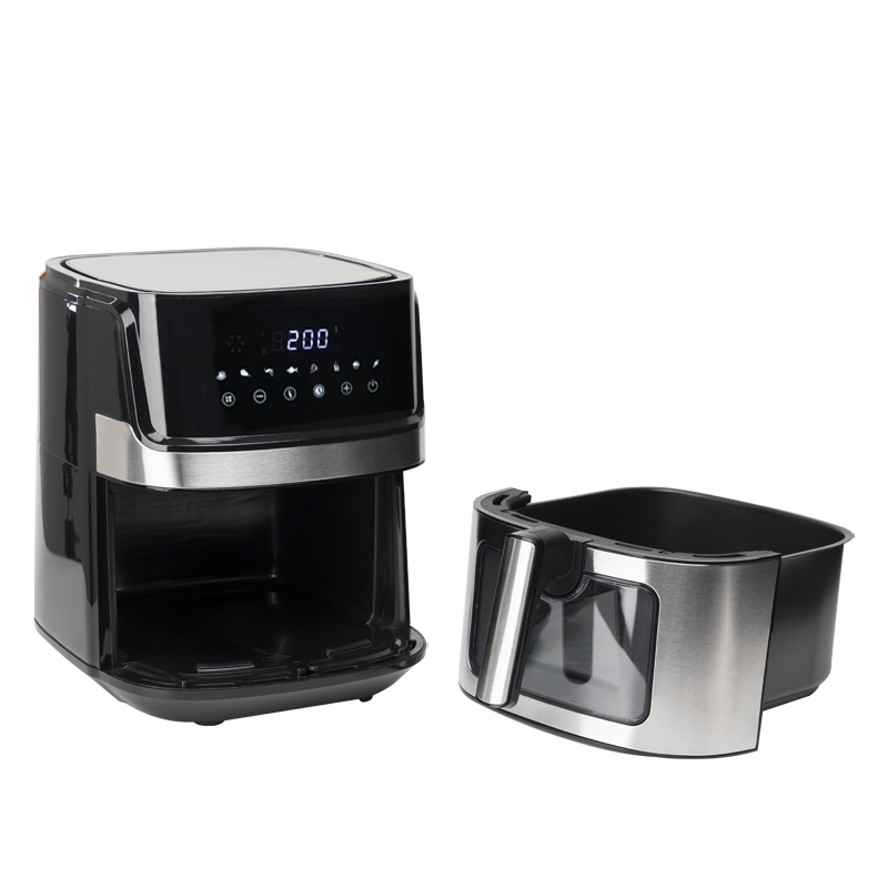 1 Year Touch Screen Customaized Digital Control Air Fryer Wholesale