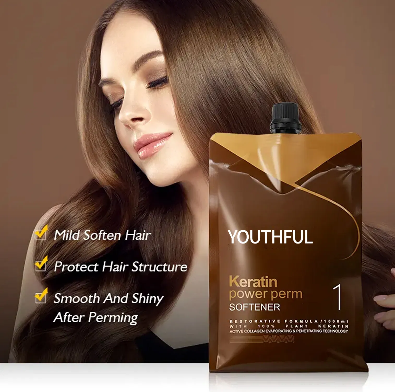 Exquisite Workmanship Cost Effective Best Perm Curly Hair Cream Curling Soften Lotion