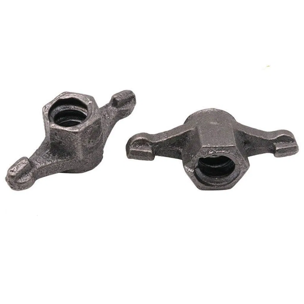 Aluminum Form Work Concrete Tie Rod Casting Wing Nut