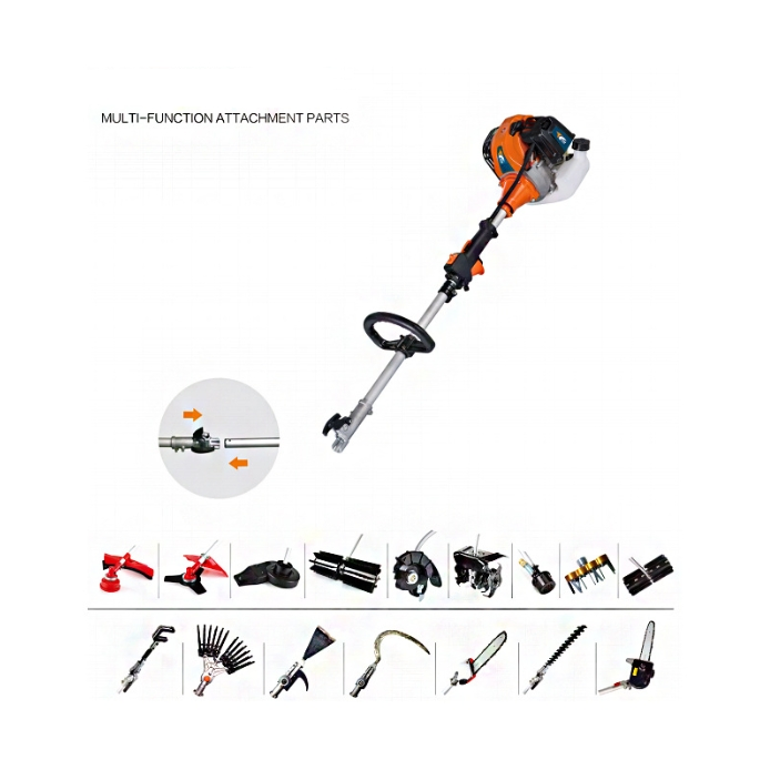 Double Head Assembly, Match with Brush Cutter Harvester Blade