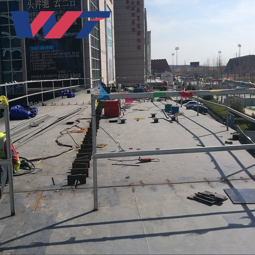 Prefabricated Steel Structure Pedestrian Bridge for Factory