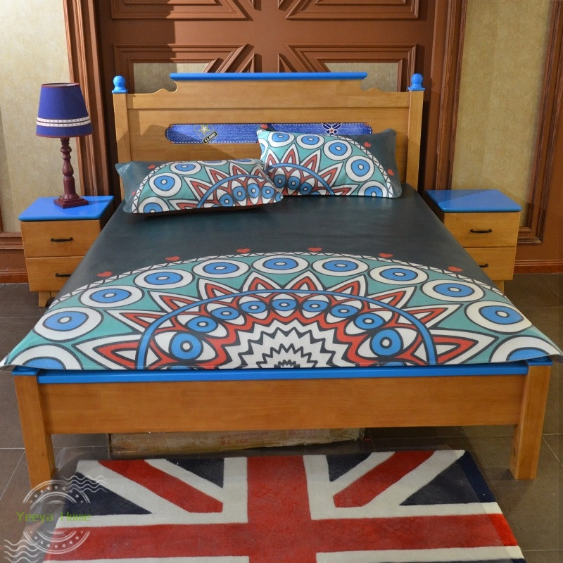 Luxy 100% Top Layer Cowhide Coverlet Bedding Set