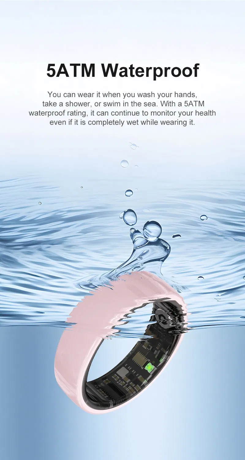 Customized Worry-Free High-Precision Structure Smart Finger Ring with CE